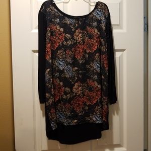 Beautiful floral tunic